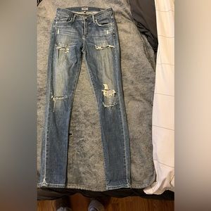 Distressed Agolde jeans, size 27